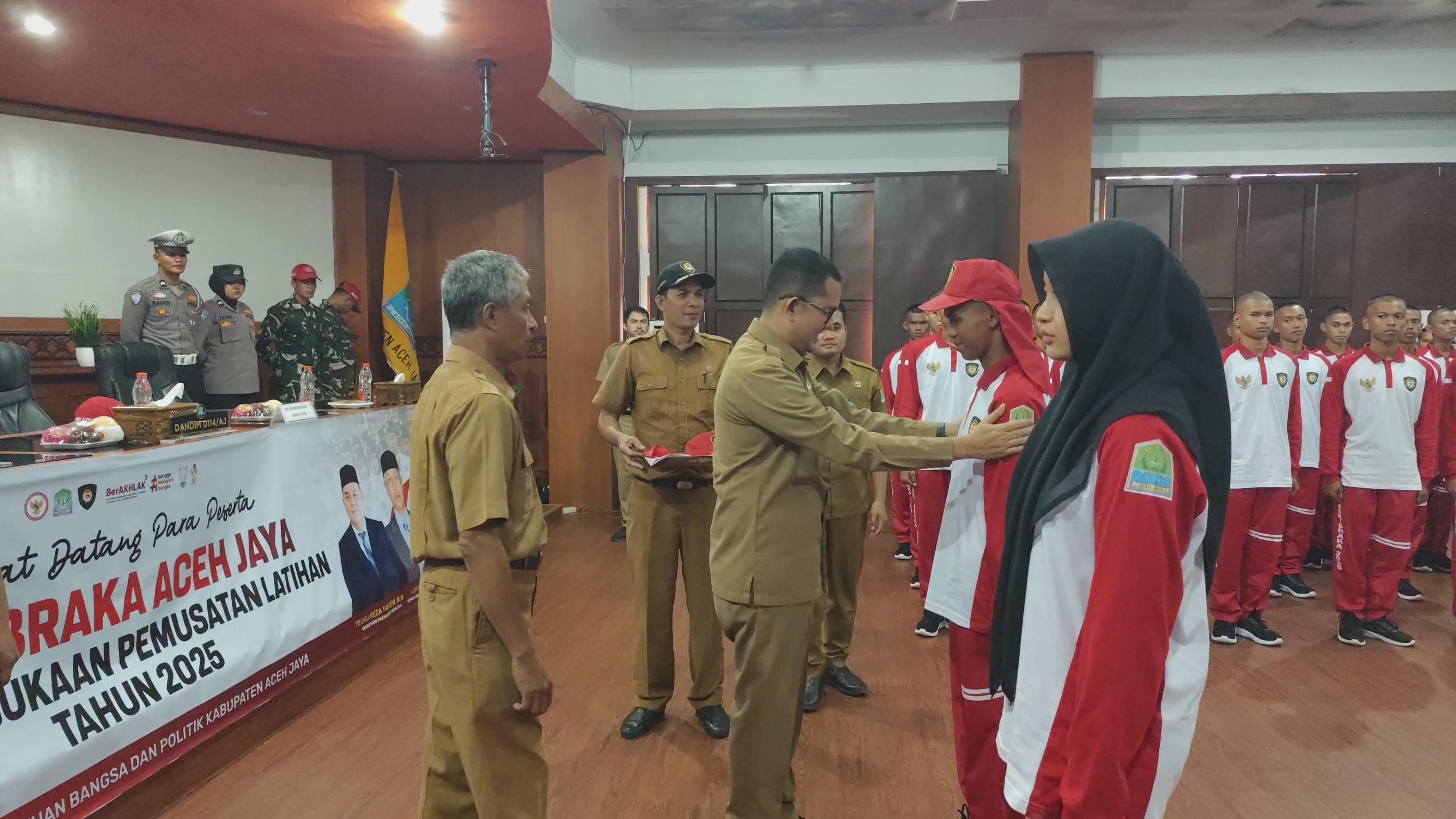 75 Siswa Terbaik Aceh Jaya Ikuti Pelatihan Paskibraka 2025
