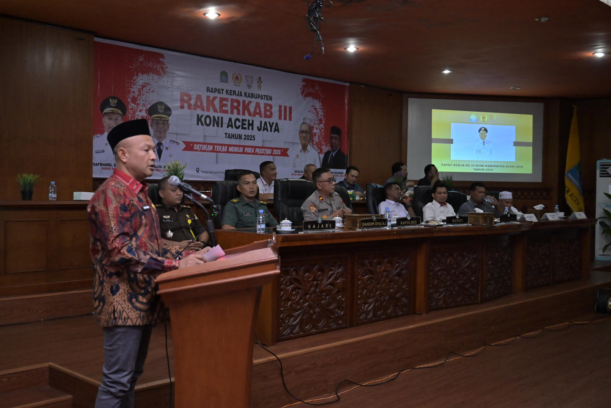 Pemkab Aceh Jaya Tegaskan Komitmen Dukung Pembinaan Atlet dan Sukseskan PORA XV